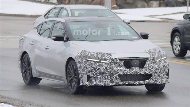 اولین تصاویر از نیسان ماکسیما فیسلیفت 2019  اولین تصاویر از نیسان ماکسیما فیسلیفت 2019